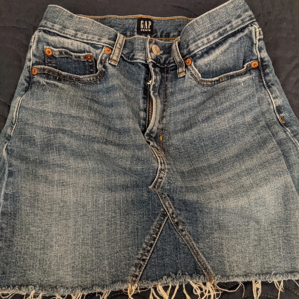 Denim skirt